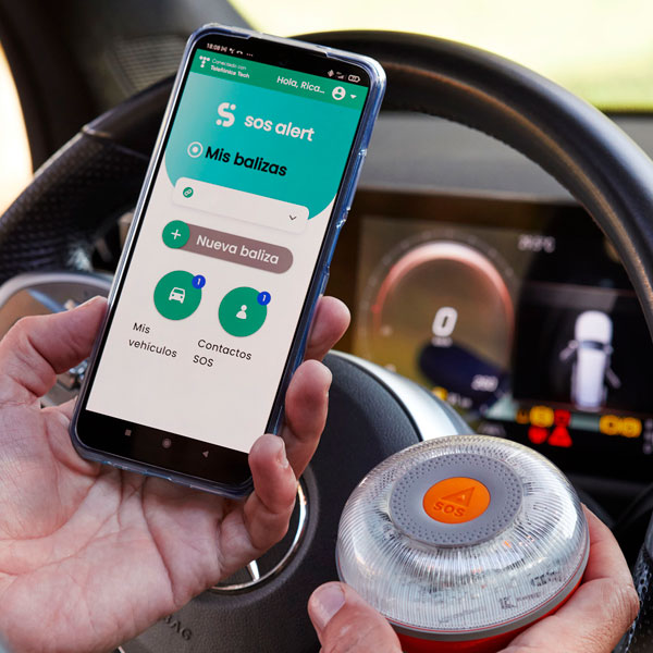 Cómo utilzar tu baliza V16 conectada